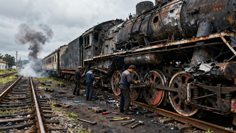 乌能源专家:士兵还在前线等补给,但乌克兰铁路系统已经“烂”了